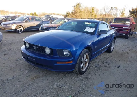 2007 Ford Mustang Gt Deluxe/Gt Premium from USA, damaged, VIN 1ZVFT82H575259614